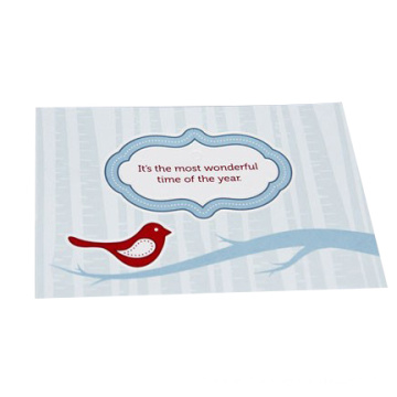 Customized Design Paper Greeting Card for Gift